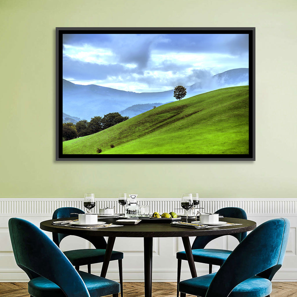 Talish Hillside with Lone Tree Wall Art