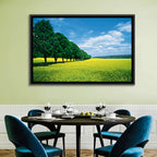 Spring Field of Yellow Flowers Wall Art