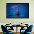 Tourlitis Lighthouse Nightscape Wall Art