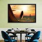 Kuwait City at Golden Hour Wall Art