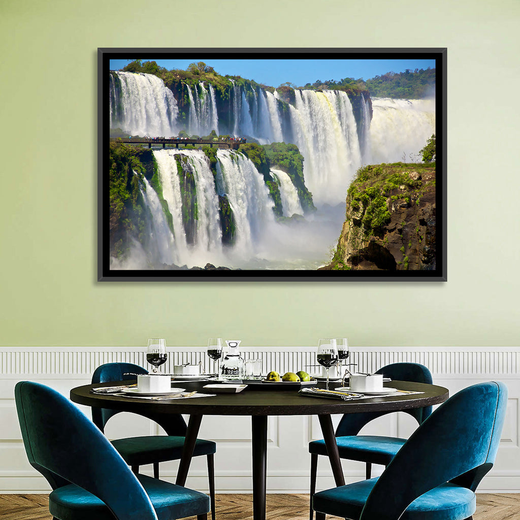Iguazu Falls Observation Walkway Wall Art