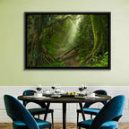 Moss-covered Rainforest Path Wall Art