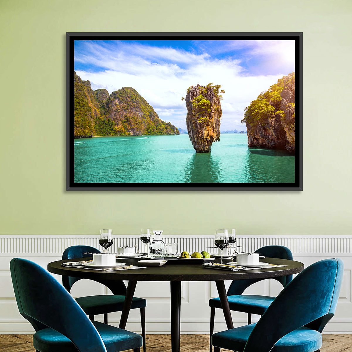 Khao Phing Kan, Phang Nga Bay Wall Art in a room, landscape