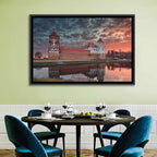 Mir Castle at Dusk Wall Art