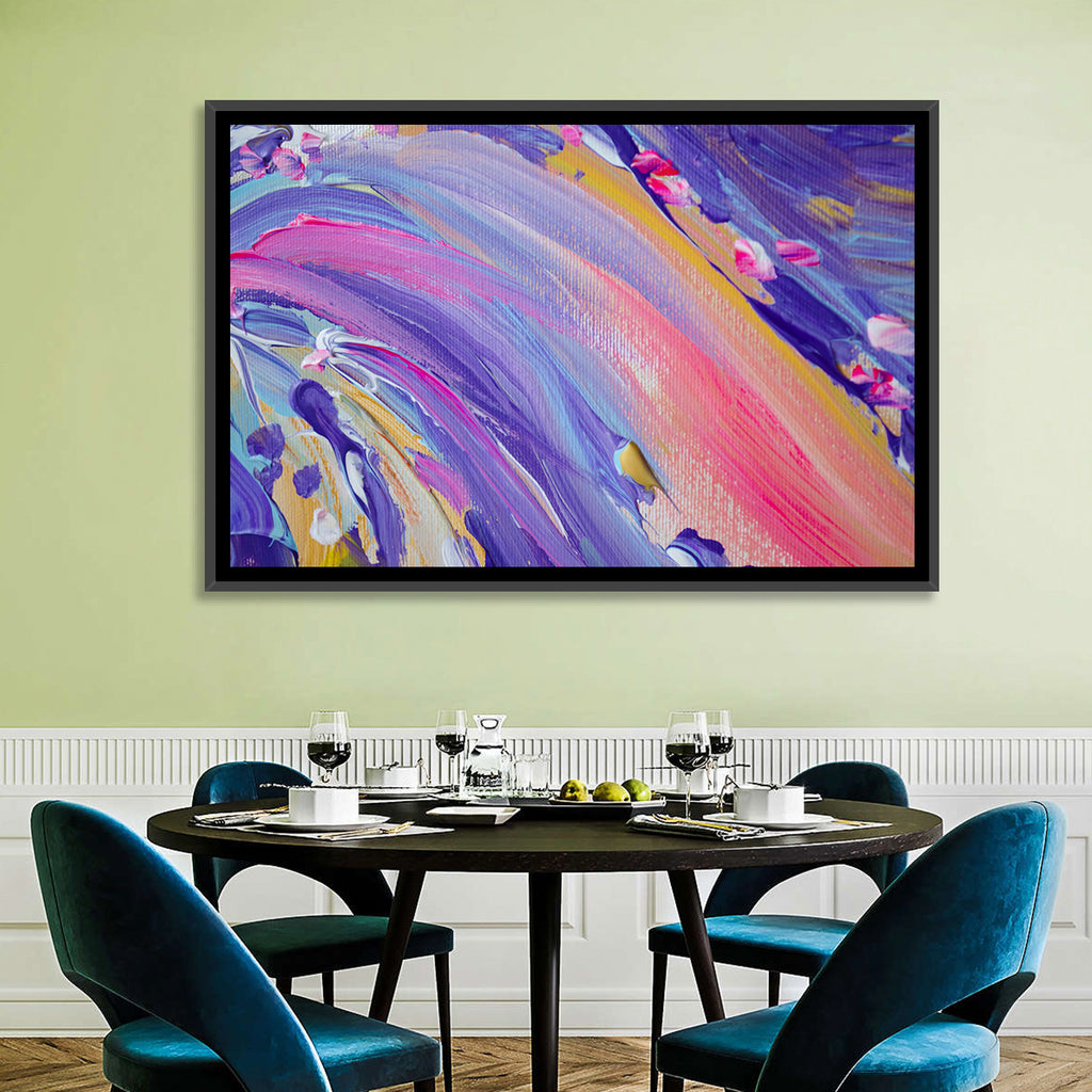 Sliding Hill Brushstrokes Wall Art
