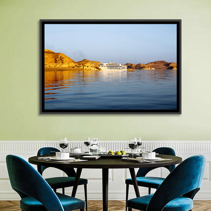 Cruise Ship in Lake Nasser Wall Art