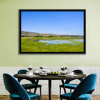 Uchali Lake Algae Reflection Wall Art