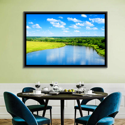 Blue River Wall Art