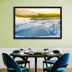 Matanuska Glacier at Sunset Wall Art