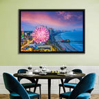 Myrtle Beach Skywheel at Twilight Wall Art