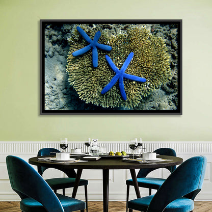 Blue Starfish Wall Art