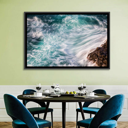 Flowing Stream Abstract Wall Art