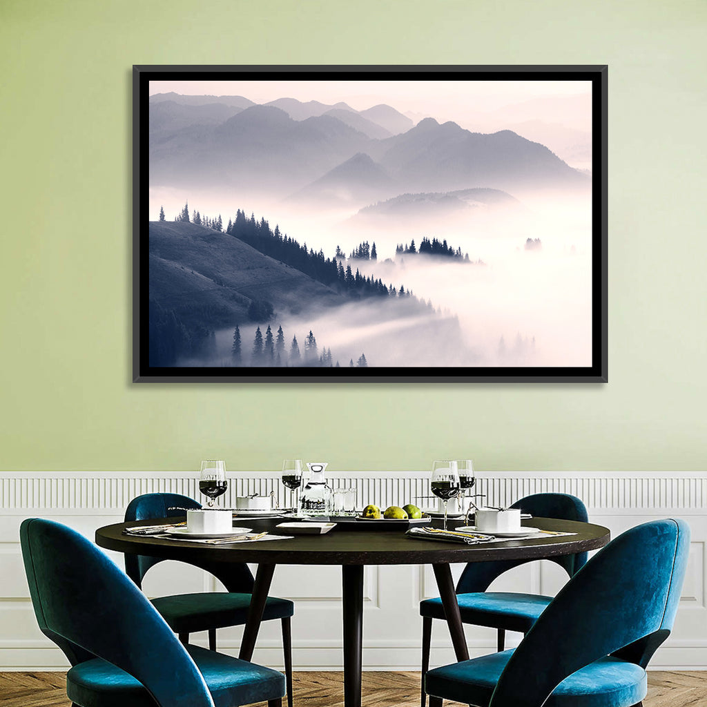 Carpathian Morning Mist Wall Art