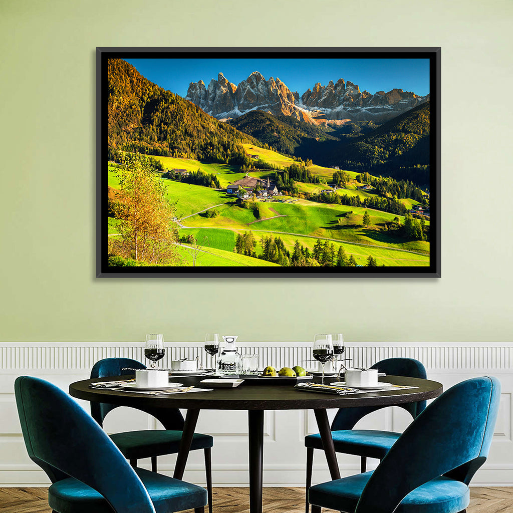 Santa Maddalena, Val Di Funes Wall Art