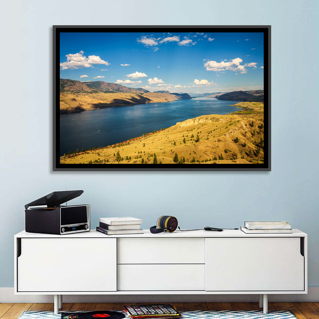 Kamloops Lake Shoreline View Wall Art