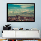 Yerevan Skyline with Mount Ararat Wall Art