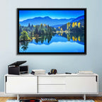 Gold Lake Reflection Wall Art