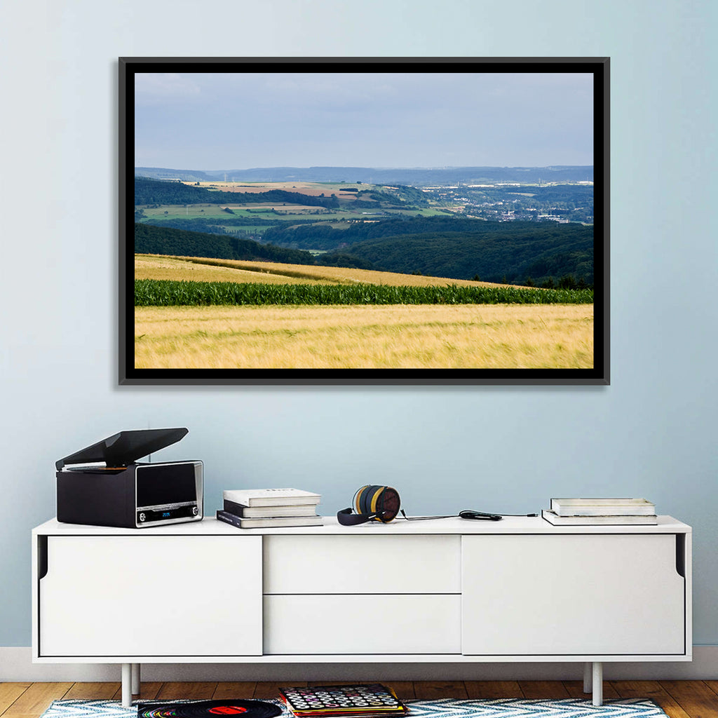 Village Grainfields Wall Art