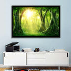 Enchanted Forest at Sunrise Wall Art