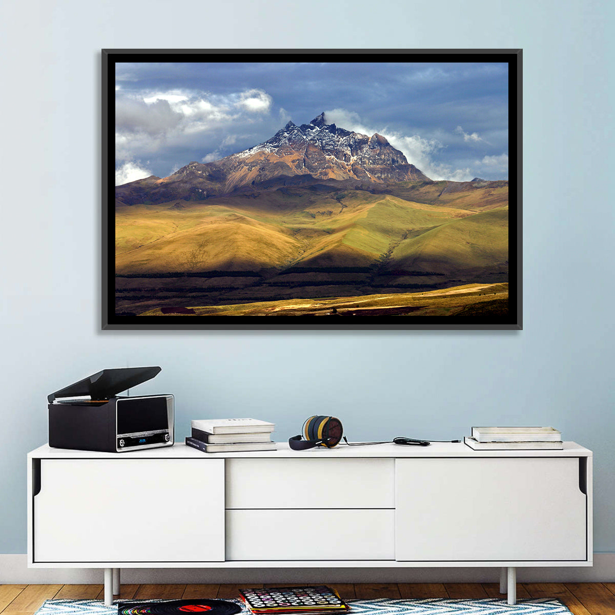Antisana Volcano Landscape Wall Art