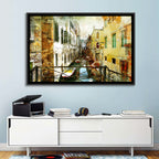 Venice Canal View Wall Art