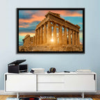 Parthenon at Sunset Wall Art