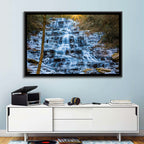 Minnehaha Falls Winter Cascade Wall Art