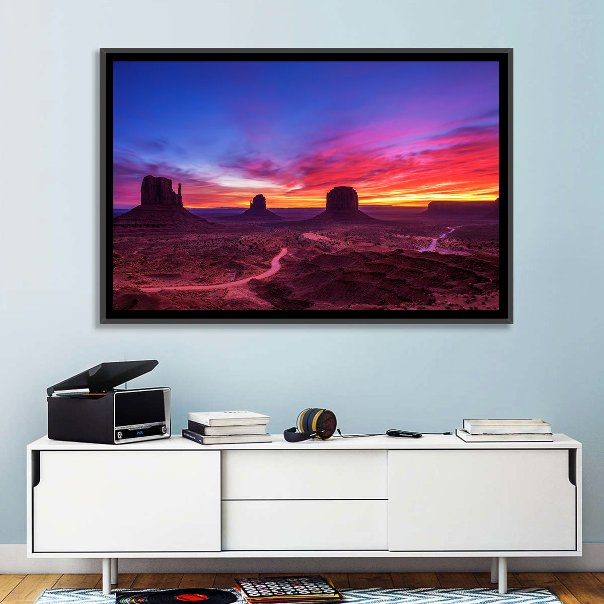 Monument Valley Arizona Sunset Wall Art