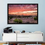 Sunset Curve on Texas Highway 16 Wall Art