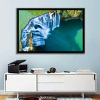 Shifen Waterfall Aerial Wall Art