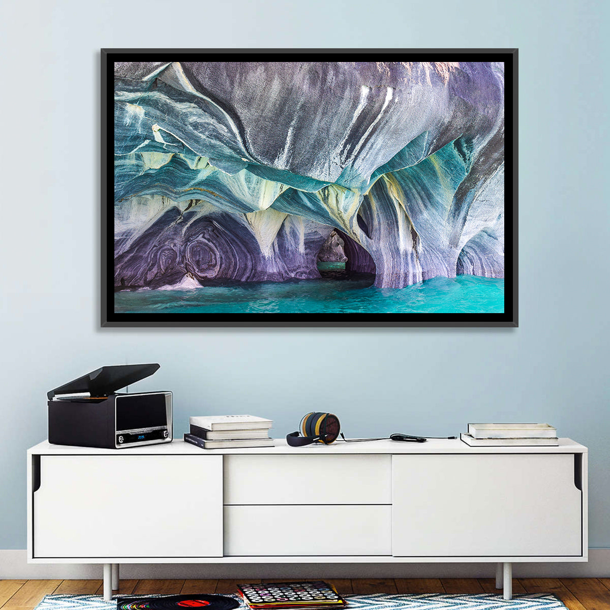 Marble Caves of Lake General Carrera Wall Art