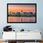 Madison State Capitol Skyline Wall Art