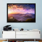 Mount Bromo Sunset View Wall Art