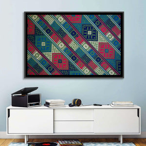 Hand Woven Textile Abstract Wall Art