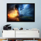 Road to a Twisting Tornado Wall Art