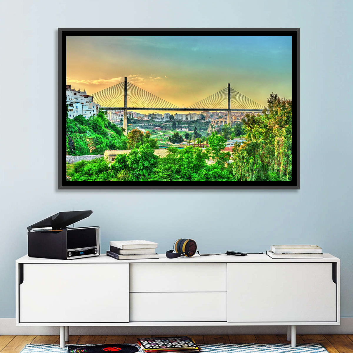 Salah Bey Viaduct at Golden Hour Wall Art