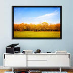 Autumn Forest Meadow Wall Art
