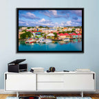 St. John’s Harbor at Golden Dusk Wall Art