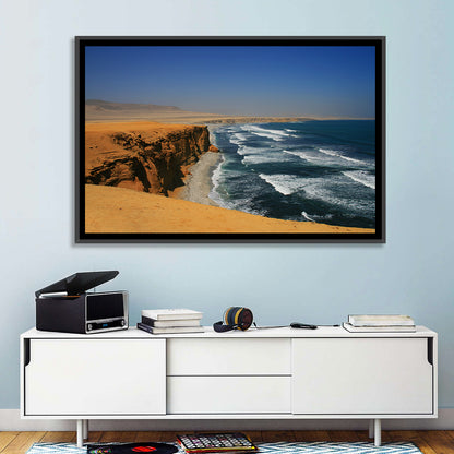 Peru Red Beach Wall Art