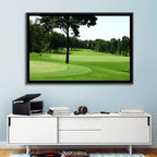 Oklahoma Golf Course Greens Wall Art