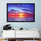 Bay Beach Sunset Wall Art