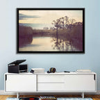 Louisiana Cypress Swamp at Dusk Wall Art