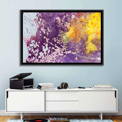 Colors Fusion Abstract Wall Art