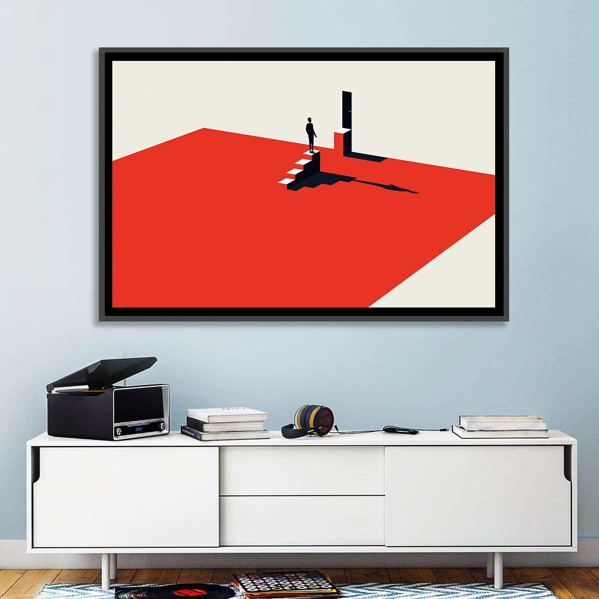 Business Challenges Wall Art in a room, landscape