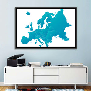 Europe Map I Wall Art