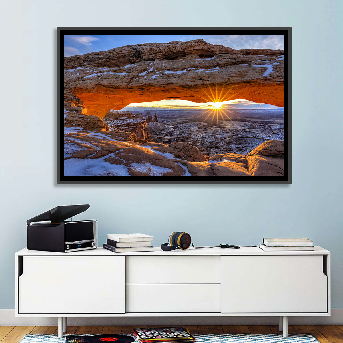 Sunrise at Mesa Arch Wall Art