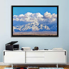 Wasatch Snow Capped Peaks Wall Art