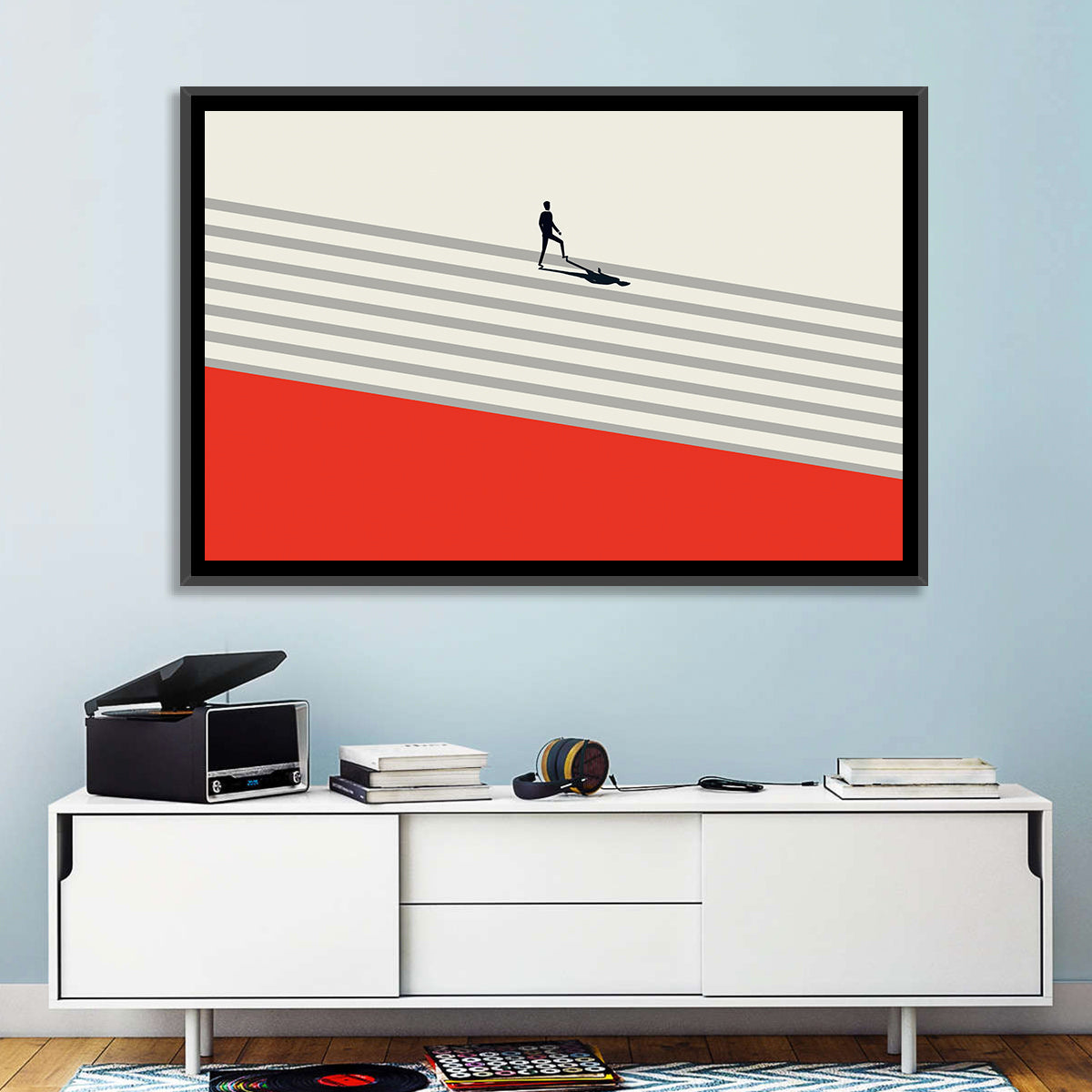 Career Development Concept Wall Art in a room, landscape