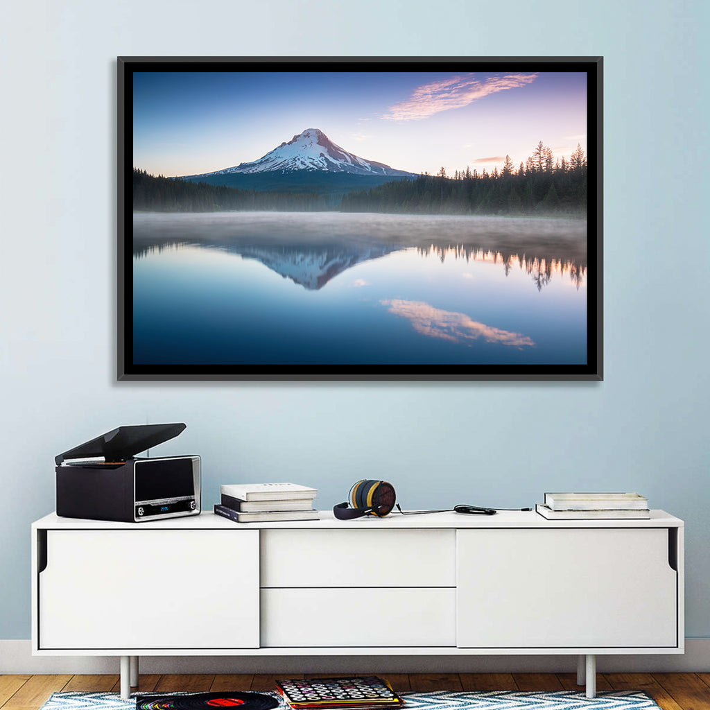 Mount Hood Reflection at Trillium Lake Wall Art
