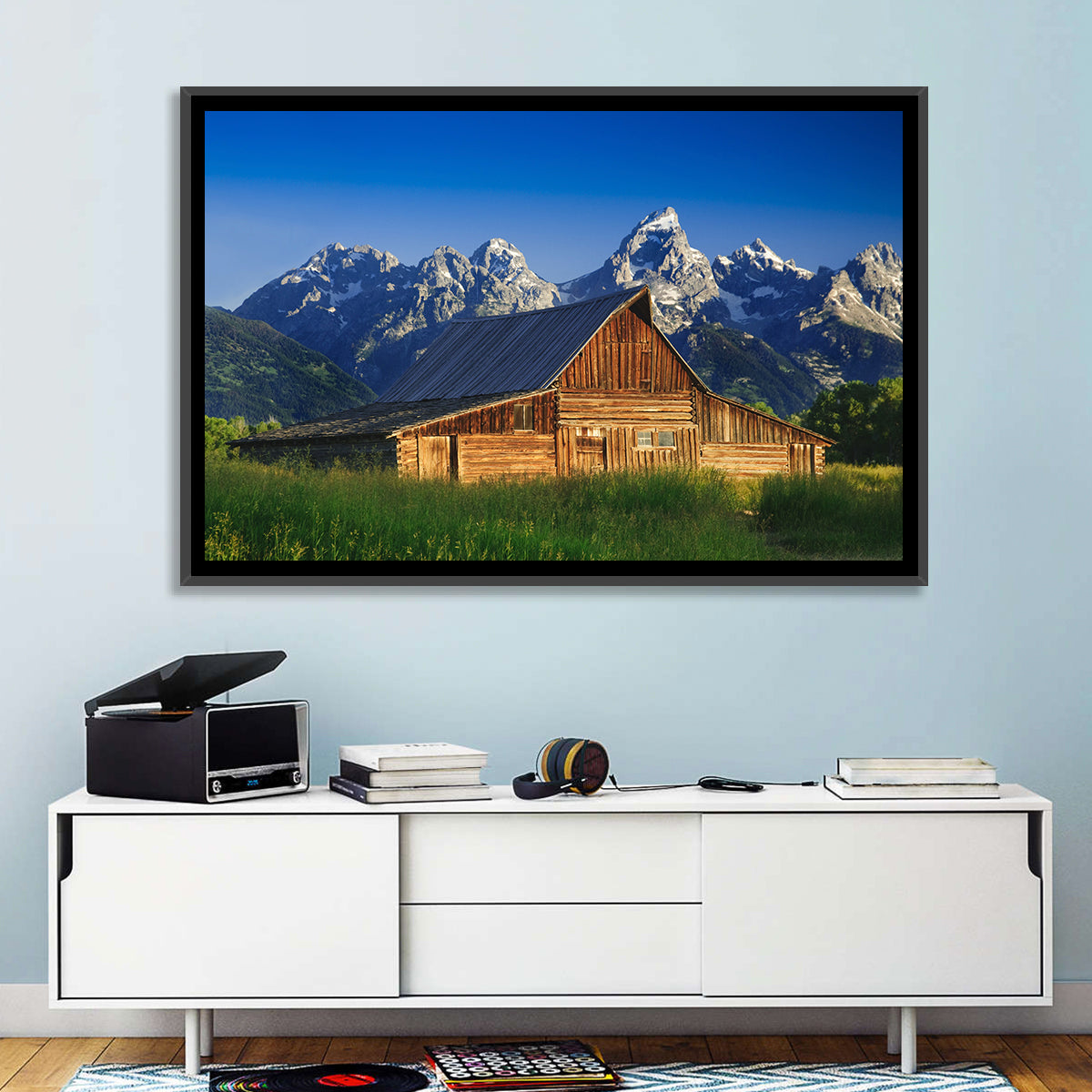 Mormon Barn Grand Teton National Park Wall Art
